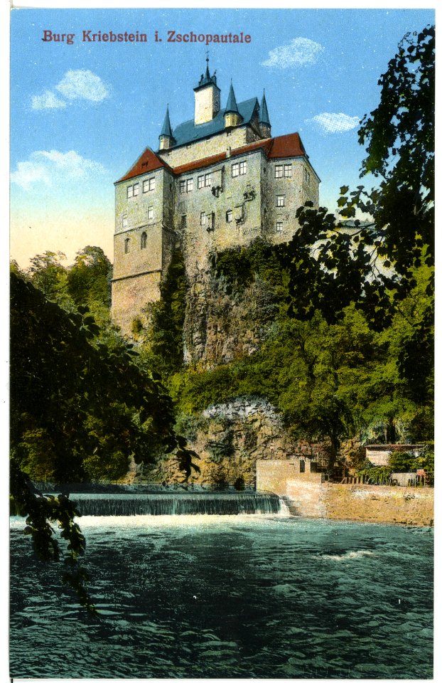 16842-Kriebstein-1913-Burg Kriebstein-Brück & Sohn Kunstverlag