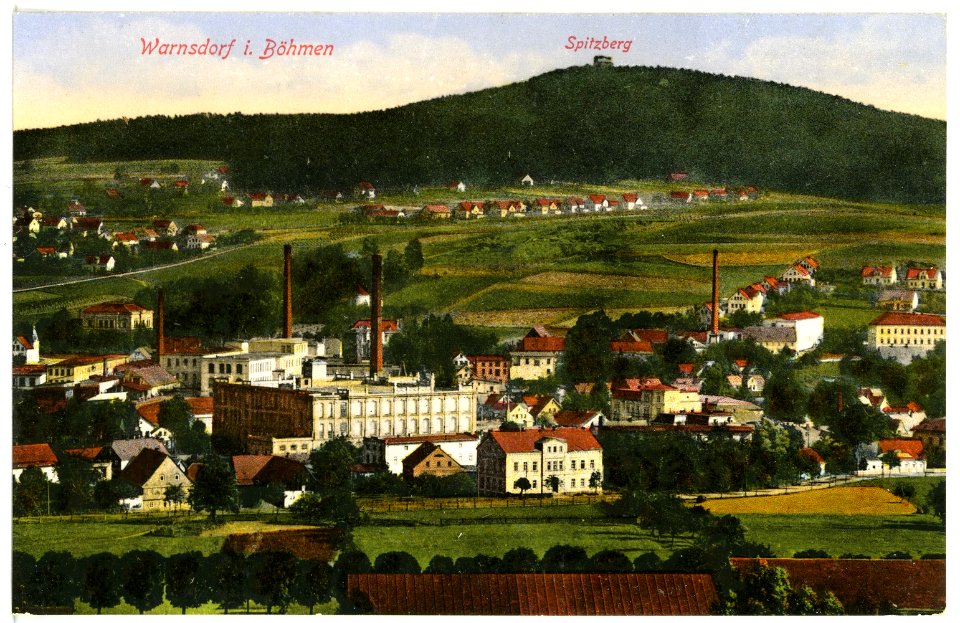17099-Warnsdorf-1913-Blick auf Warnsdorf-Brück & Sohn Kunstverlag
