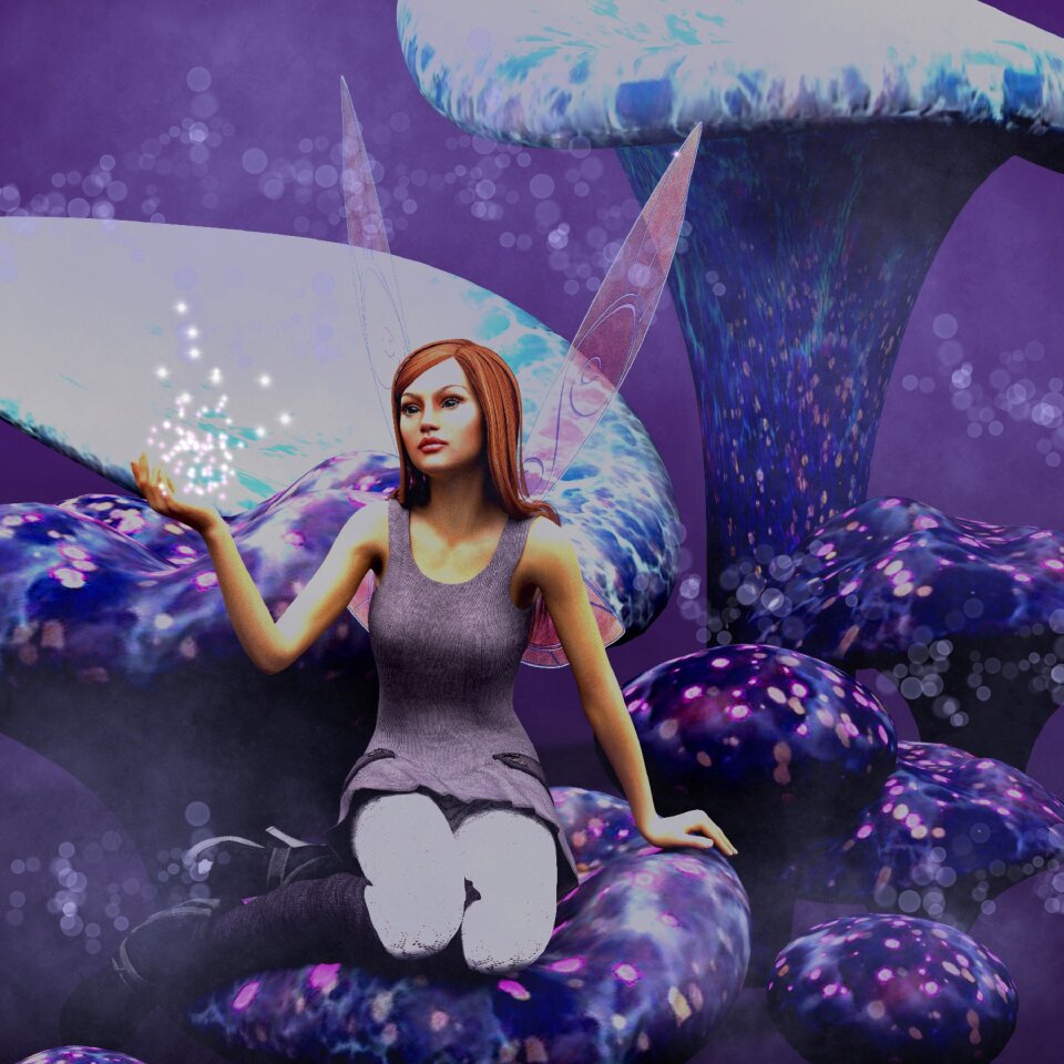 Fairytale mythical creatures mystical