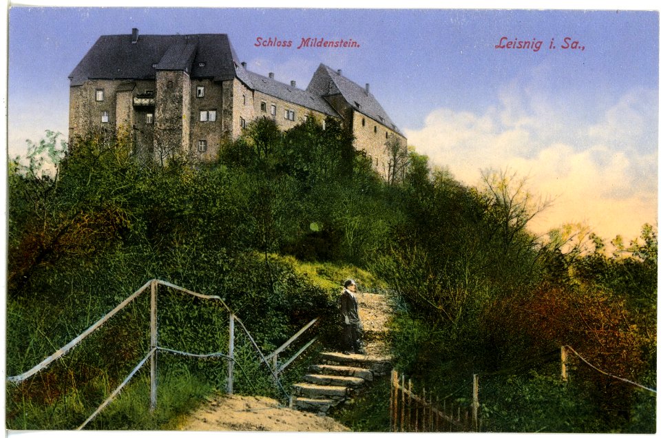 17382-Leisnig-1914-Schloß Mildenstein-Brück & Sohn Kunstverlag