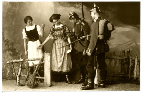 16096-Meißen-1913-Grenadiere Im Quartier-Brück & Sohn Kunstverlag