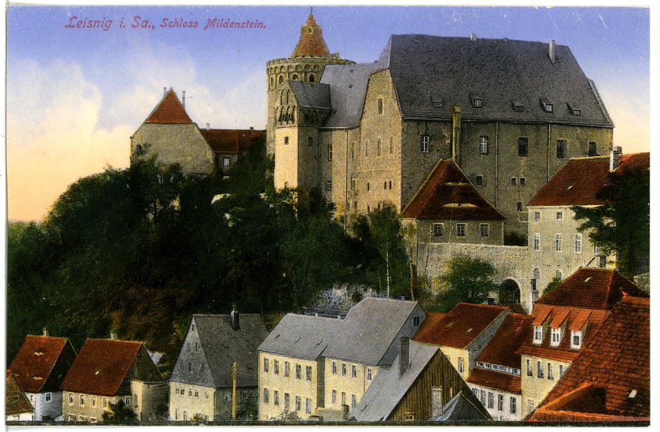17381-Leisnig-1914-Schloß Mildenstein-Brück & Sohn Kunstverlag