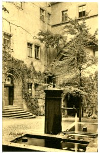 17159-Rochlitz-1913-Schloßhof-Brück & Sohn Kunstverlag