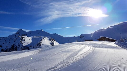 Winter nature landscape photo