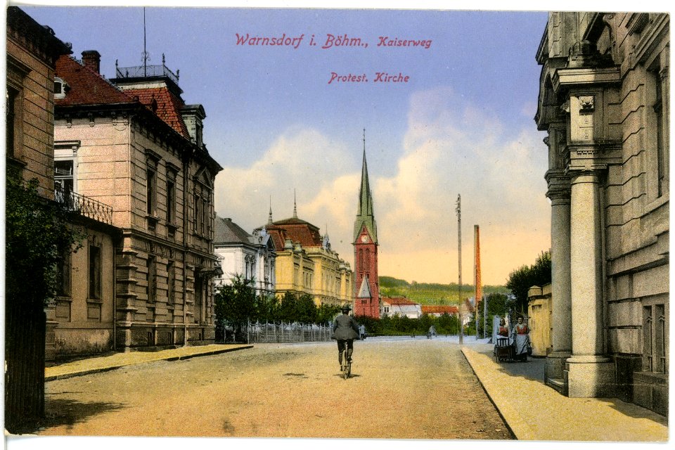 17411-Warnsdorf-1914-Kaiserweg-Brück & Sohn Kunstverlag