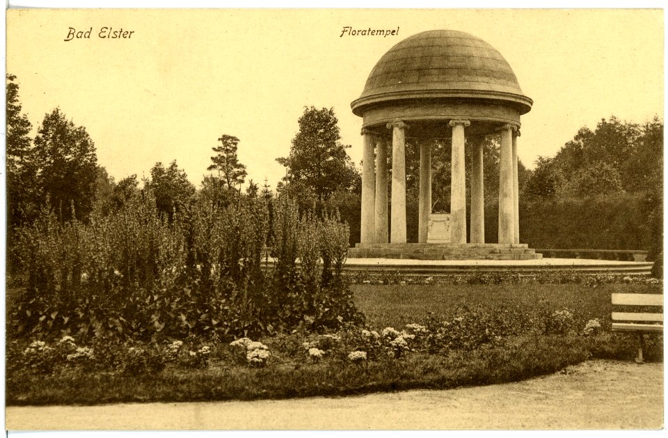 17258-Bad Elster-1914-Floratempel-Brück & Sohn Kunstverlag