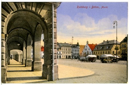 17415-Rumburg-1914-Markt-Brück & Sohn Kunstverlag