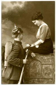 16110-Meißen-1913-Infanterie Balustrade-Brück & Sohn Kunstverlag