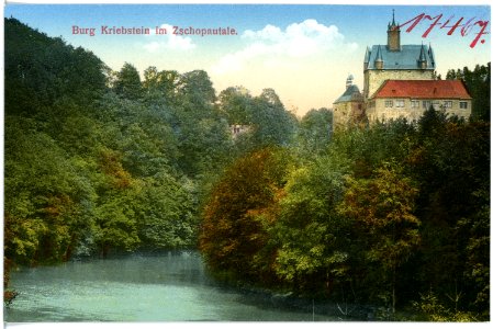 17467-Kriebstein-1914-Burg-Brück & Sohn Kunstverlag