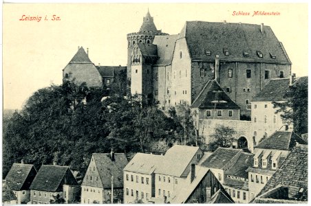 17231-Leisnig-1913-Schloß Mildenstein-Brück & Sohn Kunstverlag