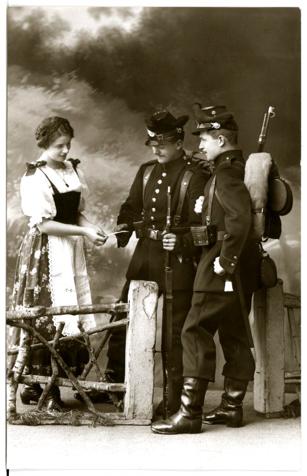16032-Meißen-1913-Schützen Im Quartier-Brück & Sohn Kunstverlag