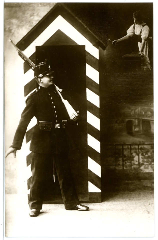 16117-Meißen-1913-Schützen Schilderhaus-Brück & Sohn Kunstverlag