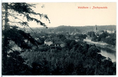 16508-Waldheim-1913-Blick auf Waldheim-Brück & Sohn Kunstverlag