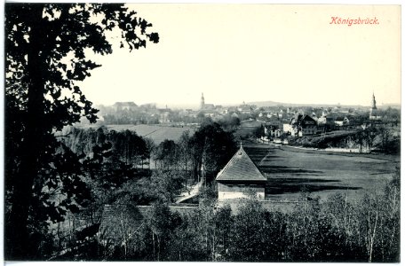 17222-Königsbrück-1913-Blick auf Königsbrück-Brück & Sohn Kunstverlag