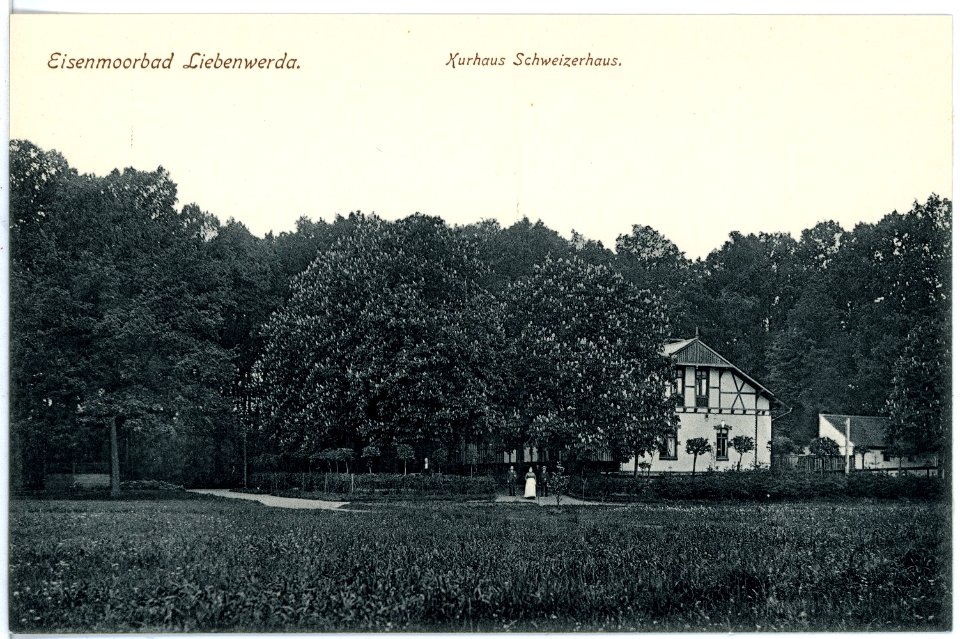 16573-Liebenwerda-1913-Kurhaus Schweizerhaus-Brück & Sohn Kunstverlag