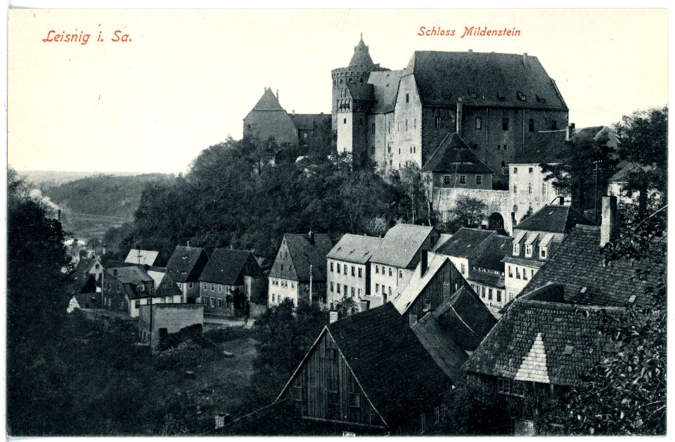 17233-Leisnig-1913-Schloß Mildenstein-Brück & Sohn Kunstverlag