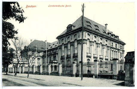 15875-Bautzen-1913-Landständische Bank-Brück & Sohn Kunstverlag