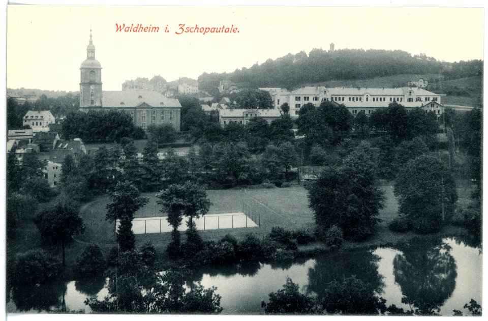 16512-Waldheim-1913-Blick auf Waldheim-Brück & Sohn Kunstverlag