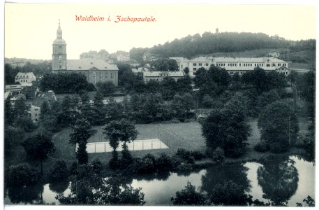 16512-Waldheim-1913-Blick auf Waldheim-Brück & Sohn Kunstverlag