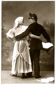 16045-Meißen-1913-Schützen Wäschermädel-Brück & Sohn Kunstverlag