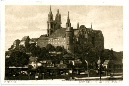 17199-Meißen-1913-Dom und Albrechtsburg-Brück & Sohn Kunstverlag