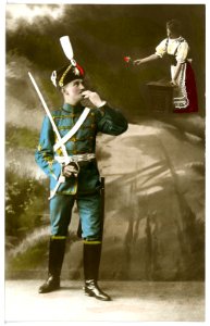 16027-Meißen-1913-Husaren Schilderhaus Der Schütze-Brück & Sohn Kunstverlag