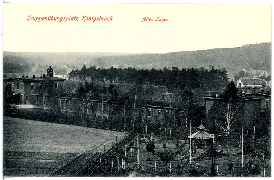 17210-Königsbrück-1913-Truppenübungsplatz - Altes Lager-Brück & Sohn Kunstverlag