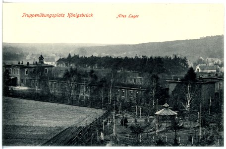 17210-Königsbrück-1913-Truppenübungsplatz - Altes Lager-Brück & Sohn Kunstverlag