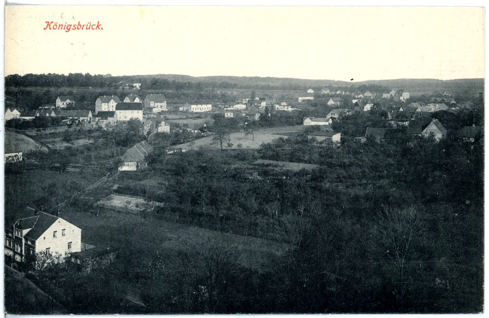 17226-Königsbrück-1913-Blick vom Kirchturm-Brück & Sohn Kunstverlag