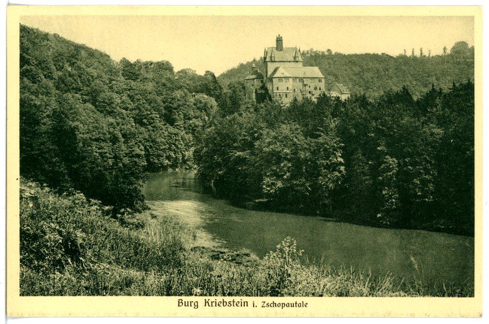 16619-Kriebstein-1913-Burg Kriebstein-Brück & Sohn Kunstverlag