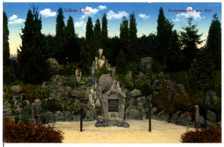17014-Löbau-1913-Russendenkmal von 1813-Brück & Sohn Kunstverlag