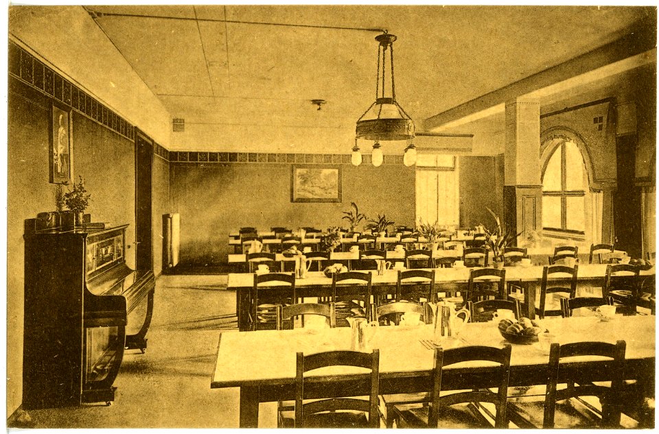 17176-Mühlhausen-1913-Genesungsheim Speisesaal-Brück & Sohn Kunstverlag