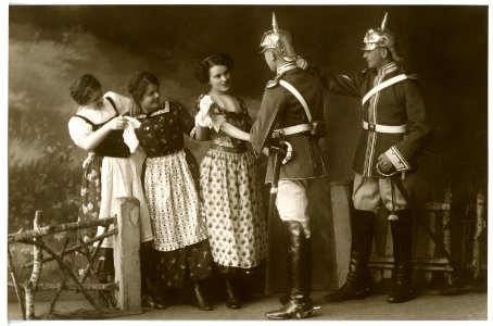 16137-Meißen-1913-Gardereiter Im Quartier-Brück & Sohn Kunstverlag