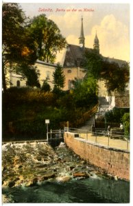 17063-Sebnitz-1913-Evangelische Kirche-Brück & Sohn Kunstverlag