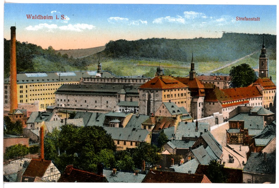 17018-Waldheim-1913-Königliche Strafanstalt-Brück & Sohn Kunstverlag