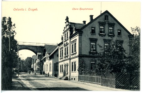 17038-Oelsnitz-1913-Obere Hauptstraße-Brück & Sohn Kunstverlag