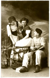16151-Meißen-1913-Gardereiter Ernte-Brück & Sohn Kunstverlag
