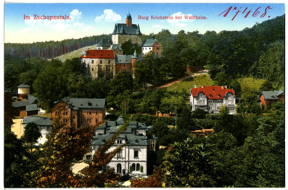 17468-Kriebstein-1914-Burg-Brück & Sohn Kunstverlag