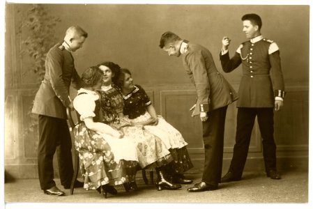 16108-Meißen-1913-Grenadiere Tanz-Brück & Sohn Kunstverlag