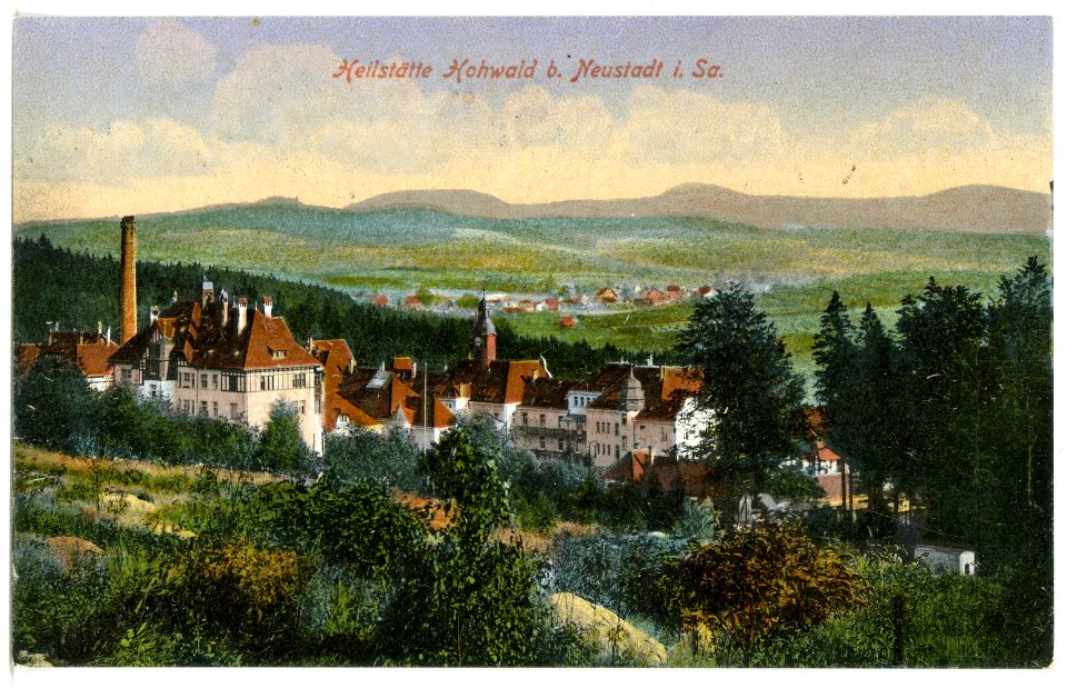 17056-Hohwald-1913-Heilstädte-Brück & Sohn Kunstverlag