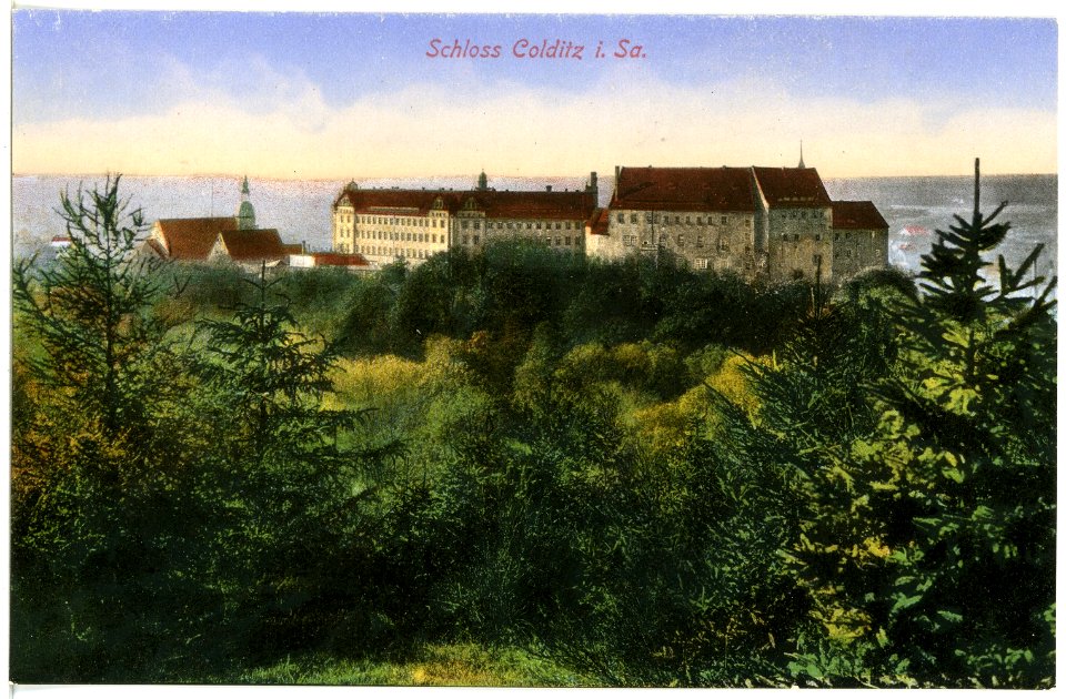 17404-Colditz-1914-Schloß-Brück & Sohn Kunstverlag