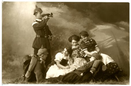 16098-Meißen-1913-Grenadiere Im Quartier-Brück & Sohn Kunstverlag