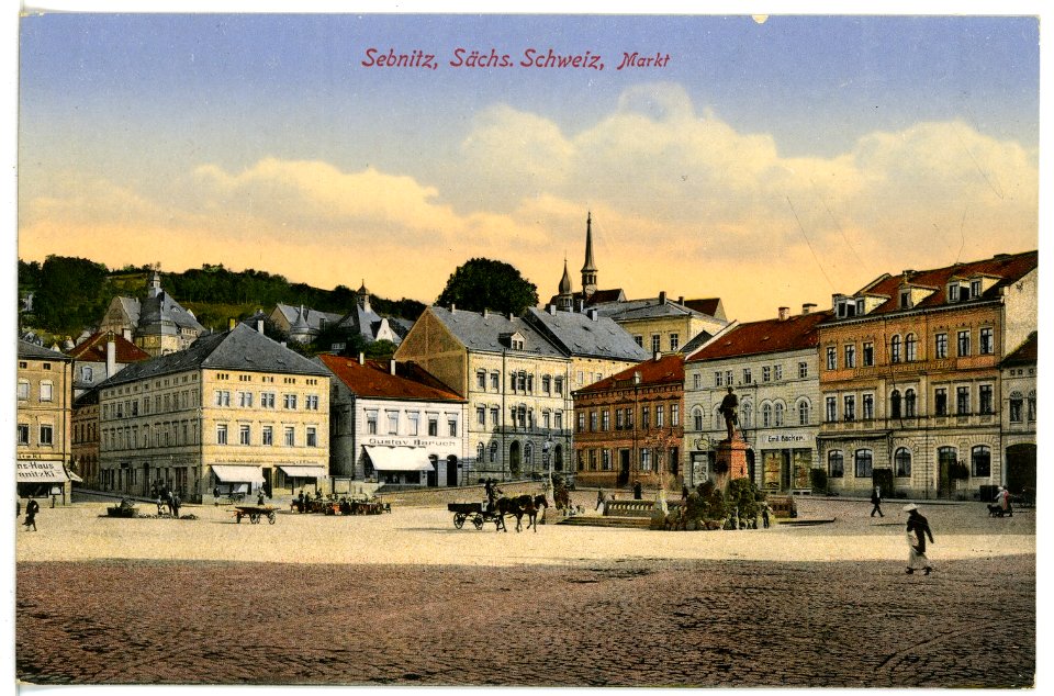 17112-Sebnitz-1913-Markt-Brück & Sohn Kunstverlag
