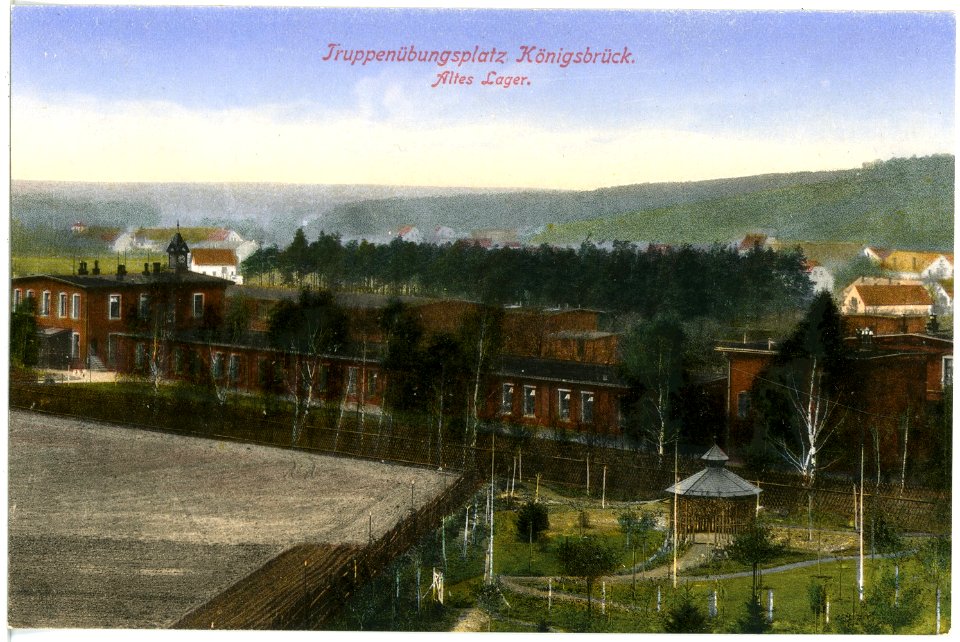 17399-Königsbrück-1914-Truppenübungsplatz Altes Lager-Brück & Sohn Kunstverlag