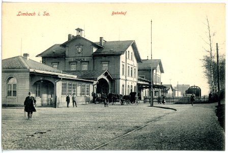 17433-Limbach-1914-Bahnhof-Brück & Sohn Kunstverlag photo