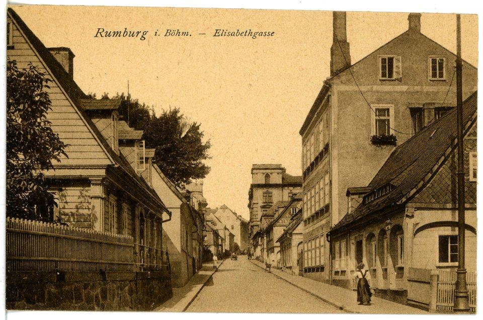 17252-Rumburg-1914-Elisabethgasse-Brück & Sohn Kunstverlag