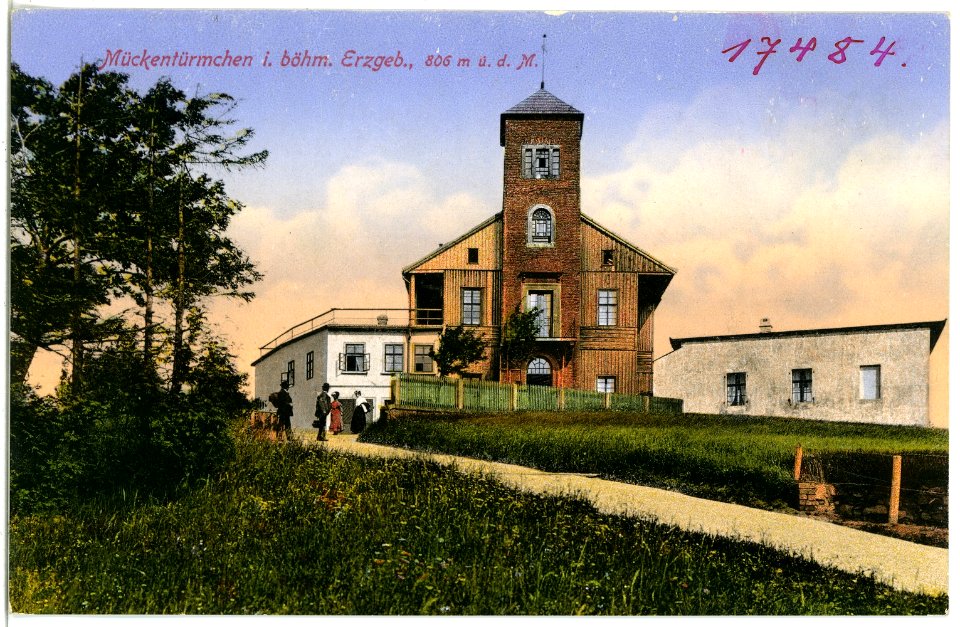 17484-Mückentürmchen-1914-Bei Krupka (Graupen)-Brück & Sohn Kunstverlag
