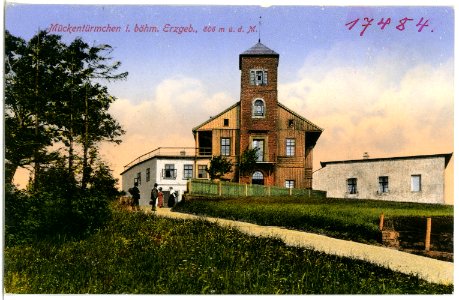 17484-Mückentürmchen-1914-Bei Krupka (Graupen)-Brück & Sohn Kunstverlag