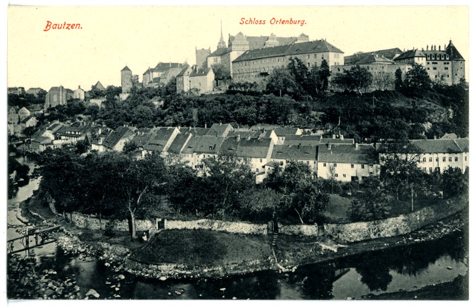 15873-Bautzen-1913-Schloß Ortenburg-Brück & Sohn Kunstverlag