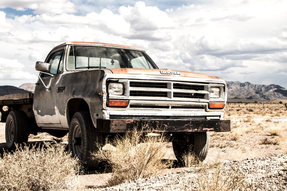Auto desert oldtimer